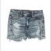 American Eagle Outfitters Shorts | American Eagle Distressed Jean Shorts | Color: Blue | Size: 00