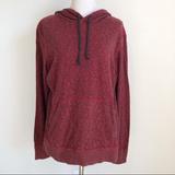 American Eagle Outfitters Tops | American Eagle Outfitters Red Black Hoodie Top, M | Color: Black/Red | Size: M