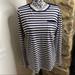 Ralph Lauren Tops | Lauren Ralph Lauren Size Large Striped Shirt | Color: Blue/White | Size: L