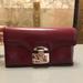 Gucci Bags | 100% Authentic Gucci Woman’s Wallet | Color: Red/Silver | Size: Os