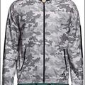 Adidas Jackets & Coats | Adidas Bomber Lightweight Camouflage Woven Jacket | Color: Black/Gray | Size: M