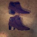 Coach Shoes | Coach Suede Leather Wrapped Booties | Color: Brown | Size: 10