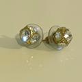 Kate Spade Jewelry | Kate Spade Faux Diamond Studs | Color: Gold/Silver | Size: Os