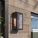 Trent Austin Design® Acuff 2-Light Outdoor Wall Lantern Glass/Metal in Brown | 17 H x 9 W x 5.5 D in | Wayfair 31D711863A174A1F8D4F233B40AB5F17