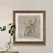Foundry Select Silver Fragments I - Picture Frame Drawing Print on Paper in Gray | 31.5 H x 31.5 W x 1.5 D in | Wayfair