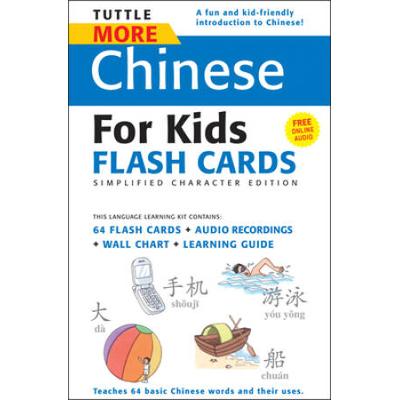 Tuttle More Chinese For Kids Flash Cards Simplifie...