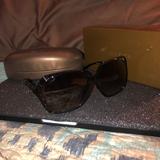 Gucci Accessories | Excellent Condition Gucci Butterfly Sunglasses | Color: Black | Size: Os