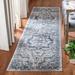 Blue/Navy 26 x 0.35 in Indoor Area Rug - Martha Stewart Rugs Oriental Navy/Ivory Area Rug | 26 W x 0.35 D in | Wayfair MSR883N-28