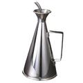 Prep & Savour Stainless Steel No-Drip Olive Oil Cruet Stainless Steel in Gray | 4.5 H x 8.5 W x 4.5 D in | Wayfair 68563DA50D8E4A18A025ADF5F44AAE84