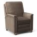 Bradington-Young Randleman 31" Wide Power Standard Recliner Fade Resistant/Genuine Leather in Gray | 40.5 H x 36 W x 39 D in | Wayfair