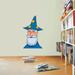 Design W/ Vinyl Wizard Wizards Warlock Cartoon Character Cartoons Wall Decal Vinyl in Orange/Gray/Blue | 20 H x 12 W in | Wayfair Timmy 954b
