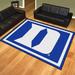 Blue 96 x 1.5 in Area Rug - FANMATS NCAA Synthetic Black/Area Rug Nylon | 96 W x 1.5 D in | Wayfair 17403