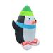 The Holiday Aisle® Penguin Inflatable Polyester in Black/Blue/Green | 48 H x 37 W x 30 D in | Wayfair 78D88C0FC8C8407A80E0A60CC94E9E2D