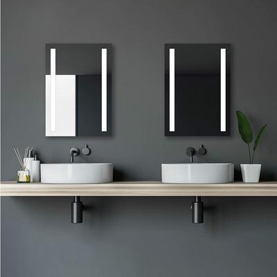 Talos - Light Badspiegel mit Beleuchtung - led Badezimmerspiegel 50x70 cm - Wandspiegel mit led Image