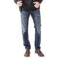 Silver Jeans Men's Allan Classic Fit Straight Leg Jean (Size 32-30) Indigo, Cotton,Elastine,Polyester