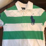 Polo By Ralph Lauren Shirts & Tops | 4 Boys M (10-12) Polo Shirts. | Color: Green/Orange/Purple/White | Size: Boys M (10-12)