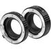 Vello Deluxe Auto Focus Extension Tube Set for FUJIFILM X-Mount, Version II EXT-FXD2