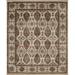 White 30 x 0.25 in Area Rug - Samad Rugs Silver Screen Oriental Hand-Knotted Wool Ivory Area Rug Wool | 30 W x 0.25 D in | Wayfair