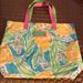 Lilly Pulitzer Bags | Lilly Pulitzer Tote Bag | Color: Blue/Green | Size: Os