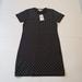 Michael Kors Dresses | Michael Kors Studded T-Shirt Dress Womens Sz S/P. | Color: Black/Silver | Size: Sp