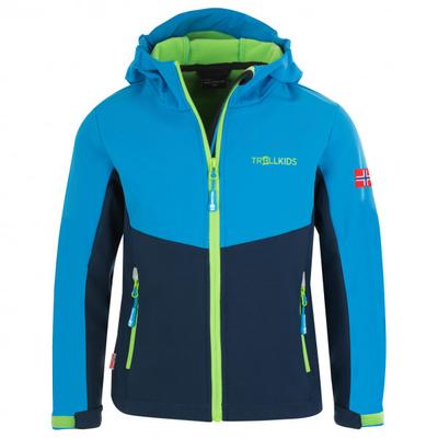 Trollkids - Kid's Kristiansand Jacket - Softshelljacke Gr 152 blau