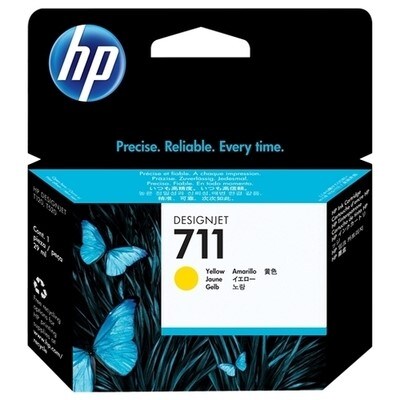 HP CZ132A Original HP Tintenpatrone gelb (CZ132A,711,711Y,711YELLOW,NO711,NO711Y,NO711YELLOW) Image