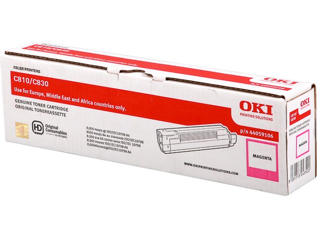 Laser/Kopierer OKI 44059106 OKI C800 TONER MAGENTA