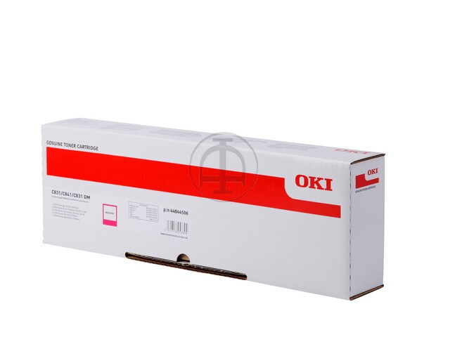 Laser/Kopierer OKI 44844506 OKI C831 TONER MAGENTA Image