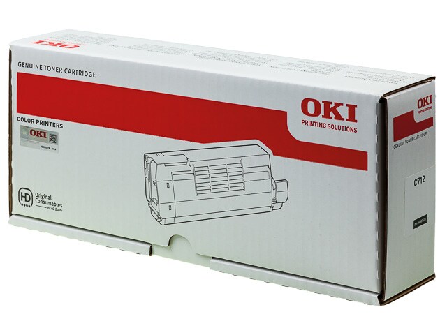 Laser/Kopierer OKI 46507616 OKI C712 TONER BLACK Image