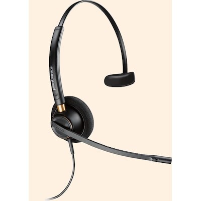 Plantronics Poly EncorePro HW510 Monaurales Noise Cancelling Kopfbuegel Headset 89433- Image