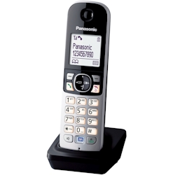 Panasonic Mobilteil KX-TG6811 Serie inkl. Ladeschale schwarz Image
