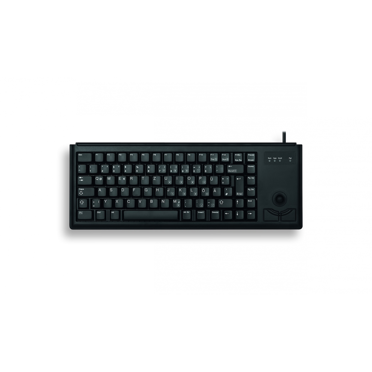 CHERRY G84-4400 Compact-Tastatur mitTrackball schwarz Image