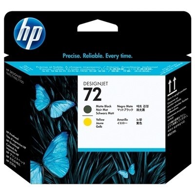 HP C9384A Druckkopf Matt Black/Yellow HP72 -A Image