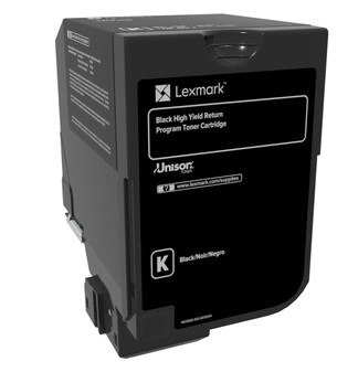 Lexmark 74C2HK0 Tonerkartusche 1 Stück(e) Original Schwarz Image