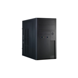 Mesh Series Systemschrank Mini Tower Mikro-ATX, ohne Netzteil ( ATX12V 2.3/ PS/2 ) Schwarz USB/Audio Image
