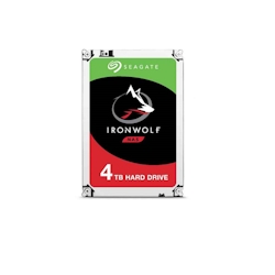 SEAGATE NAS HDD 4TB IronWolf 5900rpm 6Gb/s SATA 64MB cache 8,9cm 3,5Zoll 24x7 für NAS und RAID Rackmount Systeme BLK
