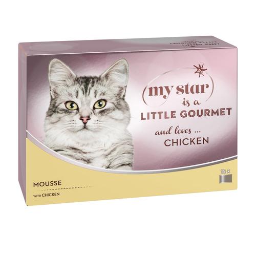 My Star Mousse Gourmet Dose 12 x 85 g – Hühnchen