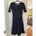 Lularoe Dresses | Black Lularoe Nicole Dress - Size S | Color: Black | Size: S