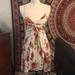 Free People Dresses | Free People Flower Dress | Color: Orange/Red | Size: Xs