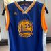 Adidas Shirts & Tops | Kevin Durant Warriors Jersey | Color: Blue/Yellow | Size: Lb