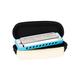Ocean Rock Blues Harmonica in A, blue (incl. stylish softcase and cleaning cloth)