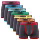 Mens Boxers Underwear Multi Pack Cotton Spandex Breathable Boxer Shorts for Men of 7 L