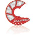 Acerbis X-Brake 2.0 245mm Frontscheibenabdeckung, weiss-orange