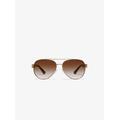 Michael Kors Blair I Sunglasses Gold One Size