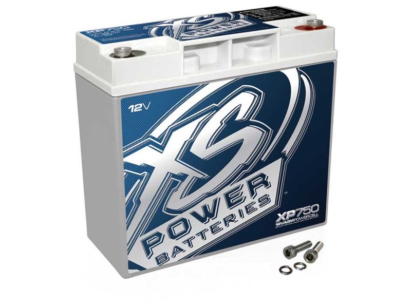 XS Power XP750 Supplemental AGM Deep Cycle 12 Volt Battery - 750A 22Ah 750W White XP750