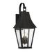 Minka Lavery Chateau Grande 28 Inch Tall 4 Light Outdoor Wall Light - 72783-66G