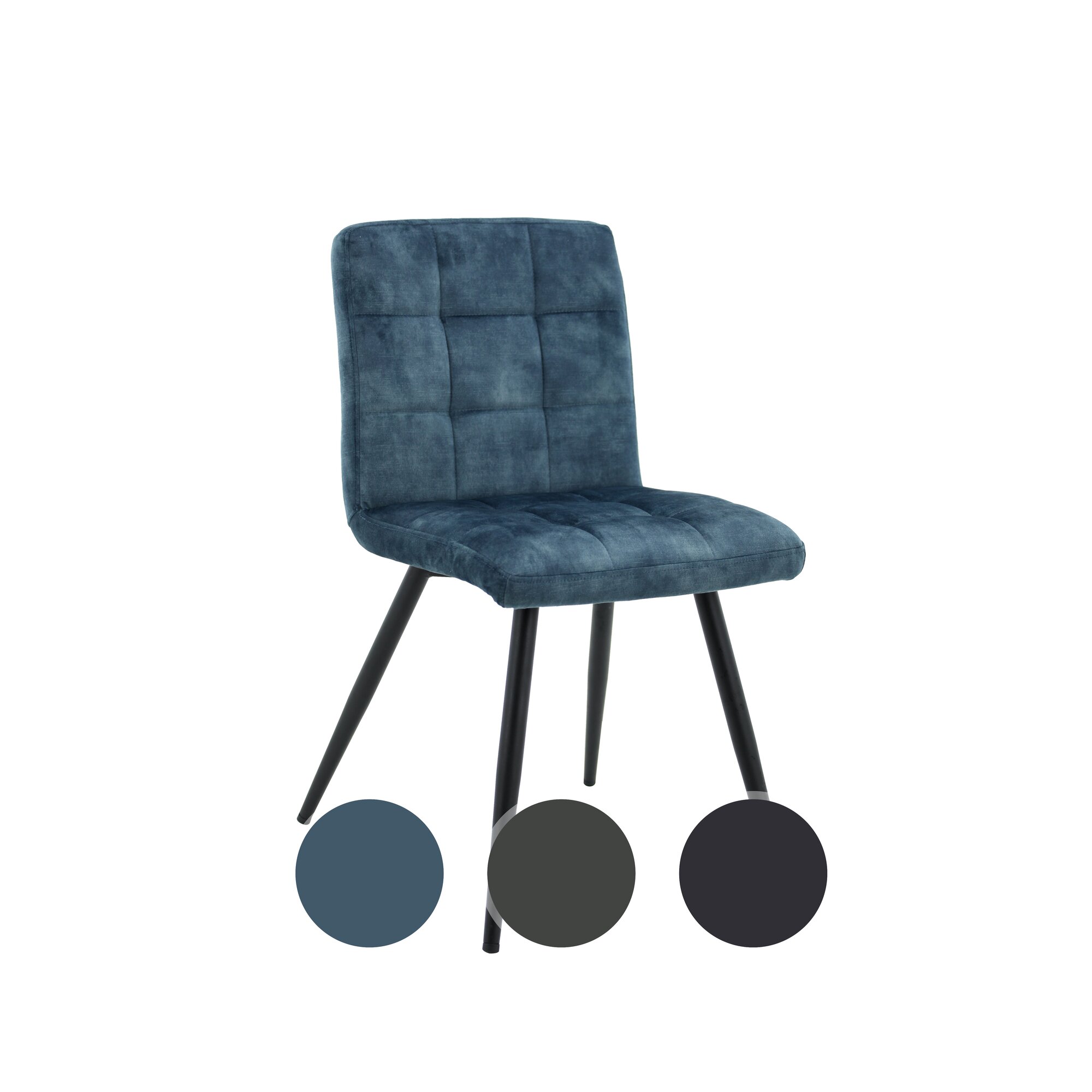 La Casa »Holly« Polsterstuhl anthrazit