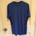 Nike Shirts | Mens Nike Shirt Athletic Drifit Crew Tennis Sports | Color: Black/Blue | Size: M