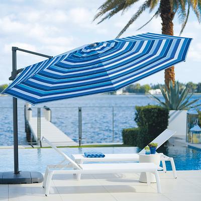 Poolside Cantilever Umbrella - Vanilla - Frontgate