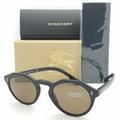 Burberry Accessories | Burberry Black Brown Round 48mm Sunglasses | Color: Black | Size: Os